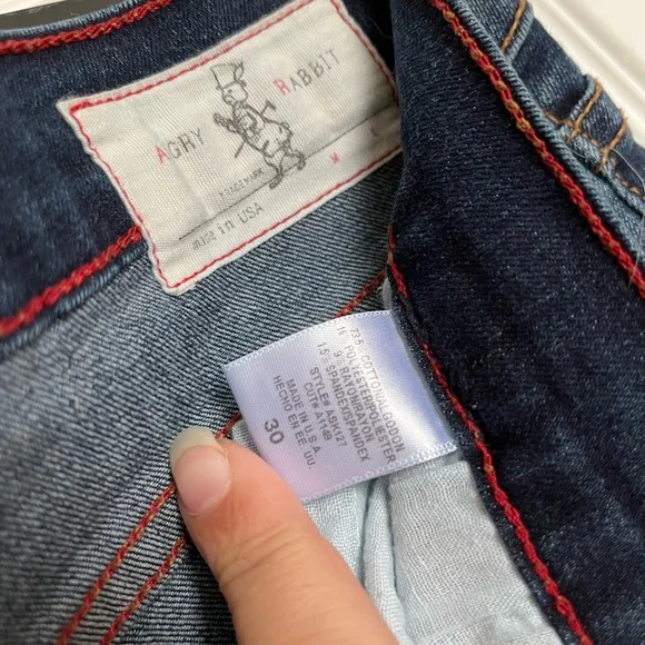 Angry Rabbit Skinny Jeans - Picture 2 of 3